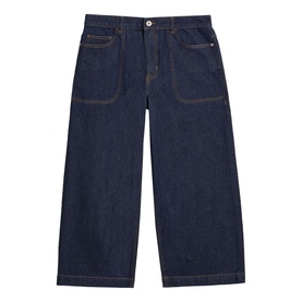 Tia Cropped Wide Leg Jeans