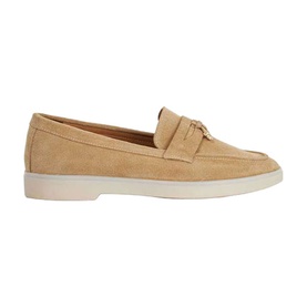Grinning Suede Slip On Loafers