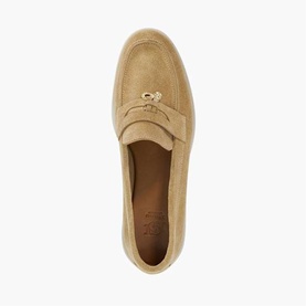 Grinning Suede Slip On Loafers