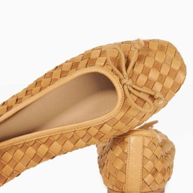 Heat Bow Ballet Pumps