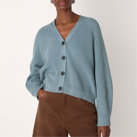 Rib Knit Cardigan