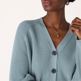 Rib Knit Cardigan