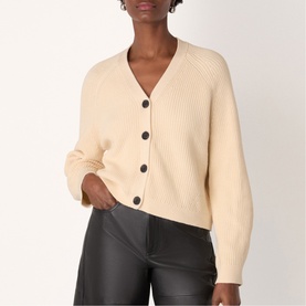 Rib Knit Cardigan