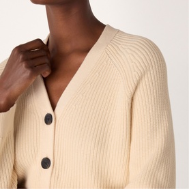 Rib Knit Cardigan