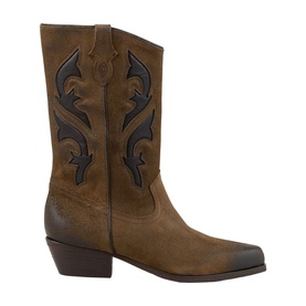 Curtis Suede Cowboy Boots