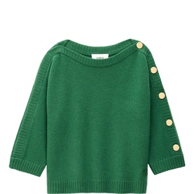 Classy Button Detail Knitted Sweater