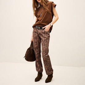 Pio Shoulder Pad Boxy T-Shirt
