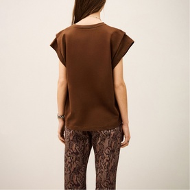 Pio Shoulder Pad Boxy T-Shirt