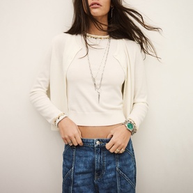 Bamma Embellished Knitted Vest