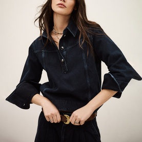 Tavy Denim Polo Shirt