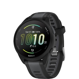 Forerunner 165 Smartwatch Music Black and Slate Grey