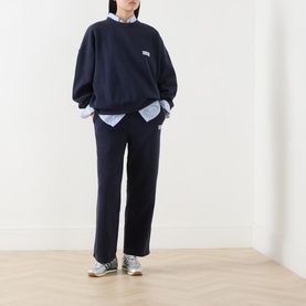 Plizzy Straight Leg Sweatpants