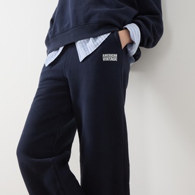 Plizzy Straight Leg Sweatpants