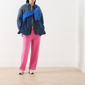 Plizzy Straight Leg Sweatpants