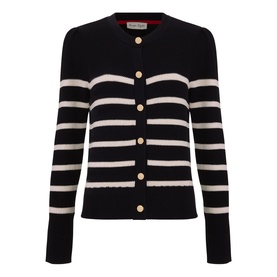Grace Stripe Knit Cardigan
