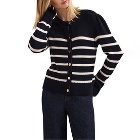 Grace Stripe Knit Cardigan
