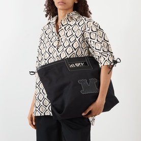 Ecru Medium Beach Bag