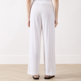 Cropped Wide Leg Trousers