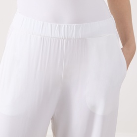 Cropped Wide Leg Trousers