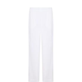 Cropped Wide Leg Trousers