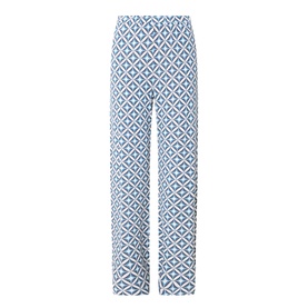 Abate Printed Straight Leg Trousers
