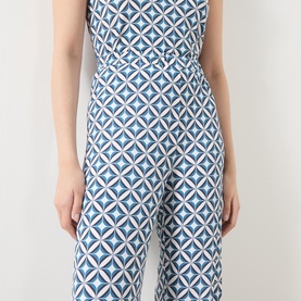 Abate Printed Straight Leg Trousers