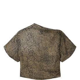Sali Printed Transparent Top