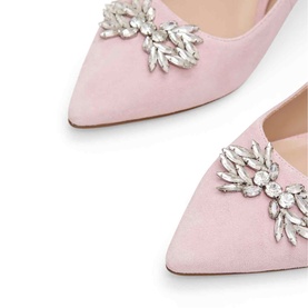 Sparkle Embellished Block Heels