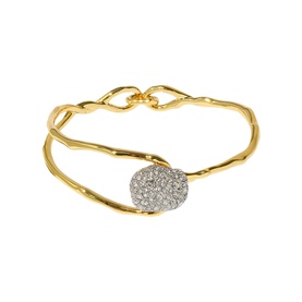 Solanales Crystal Pebble Clasp Bracelet