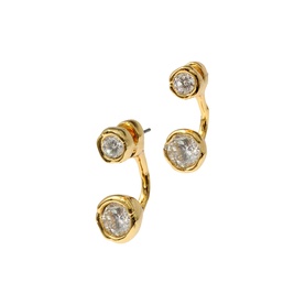 Asterales Molten Drop Stud Earrings