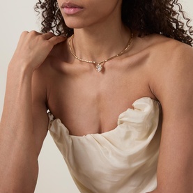 Asterales Floating Collar Necklace