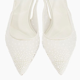 Companionship Sea Pearl Wedding Pumps