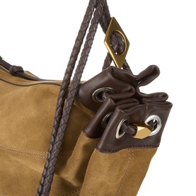 Maia Medium Suede Crossbody Bag