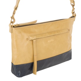 Nessah Patchwork Logo Crossbody Bag