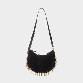 Oskan Soft Zip Medallions Crossbody Bag