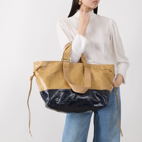 Wardy Patchwork Leather Tote Bag