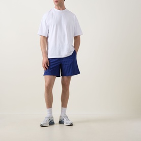 Satin Stripe Linerless Short 7"