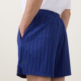 Satin Stripe Linerless Short 7"
