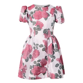 Good Days Jacquard Mini Dress