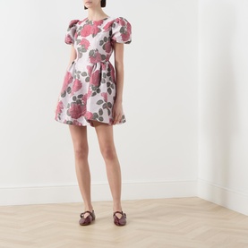 Good Days Jacquard Mini Dress