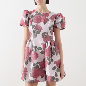 Good Days Jacquard Mini Dress