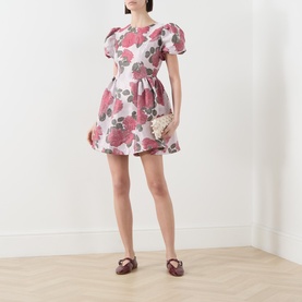 Good Days Jacquard Mini Dress