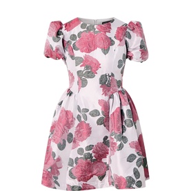 Good Days Jacquard Mini Dress