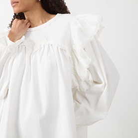 Sol Ruffle Mini Dress