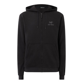 Emblem Fleece Logo Zip Hoodie