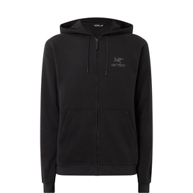 Emblem Fleece Logo Zip Hoodie