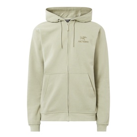 Emblem Fleece Logo Zip Hoodie