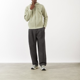 Emblem Fleece Logo Zip Hoodie