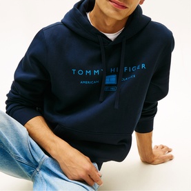 Logo Terry Drawstring Hoodie