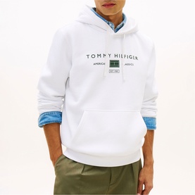 Logo Terry Drawstring Hoodie
